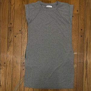 Gray Sleeveless Women's Dress